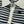 CC 26s Striped Polo Collar Vest White Black Knit 395915