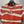 CC Clownfish Knit T-Shirt Orange White Tencel Nylon 395946