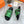 HM Men's Slide Green Cowhide 616258