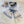 Loewe Scarf 180CM Blue White Cashmere 968376