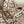 FF Jacquard 180CM Scarf Light Brown White Wool 104534