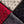 LV Scarf 180cm Red Black Cashmere 973413