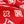 LV 3D Scarf 220cm Red White Cashmere 973418