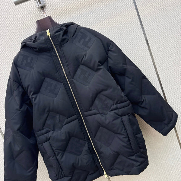 FF 26s Quilted Hooded Puffer Jacket Polyester 429131