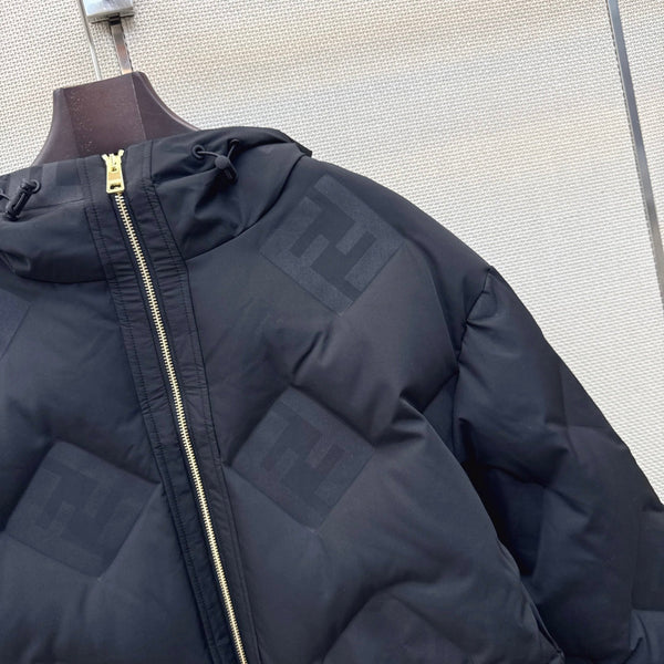 FF 26s Quilted Hooded Puffer Jacket Polyester 429131