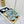 CC 25 Sandals Blue Pearlescent Sheepskin 312944