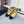 CC 25 Mary Jane Gold Metallic Quilted Black Lambskin 368133