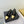 CC 26 Slingback High Heel 6.5cm Gold Black Suede 714020