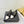 CC 26 Slingback High Heel 6.5cm White Black Lambskin 714022
