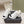 CC 26s Sneakers In White Synthetic Fabric And Calfskin Black Suede