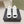 CC 26s Sneakers In White Synthetic Fabric And Calfskin Black Suede