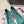 DG Pumps Crystals 6.5cm Teal Green Taormina Lace 663078