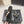 CC 26s Flip-Flops Witch Charm Black Tweed Sheepskin 632369