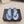 CC 26ss Flip-Flops Dark Blue Metalic Sheepskin 653599
