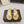 CC 26ss Flip-Flops Gold Metalic Sheepskin 653600