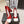CC 2026 Pump 9cm Red White Patent Leather 721424