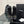 CC platform snow boots black sheepskin and wool 532189
