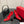 VT Panthea Pumps 105Mm Red Goatskin 630181
