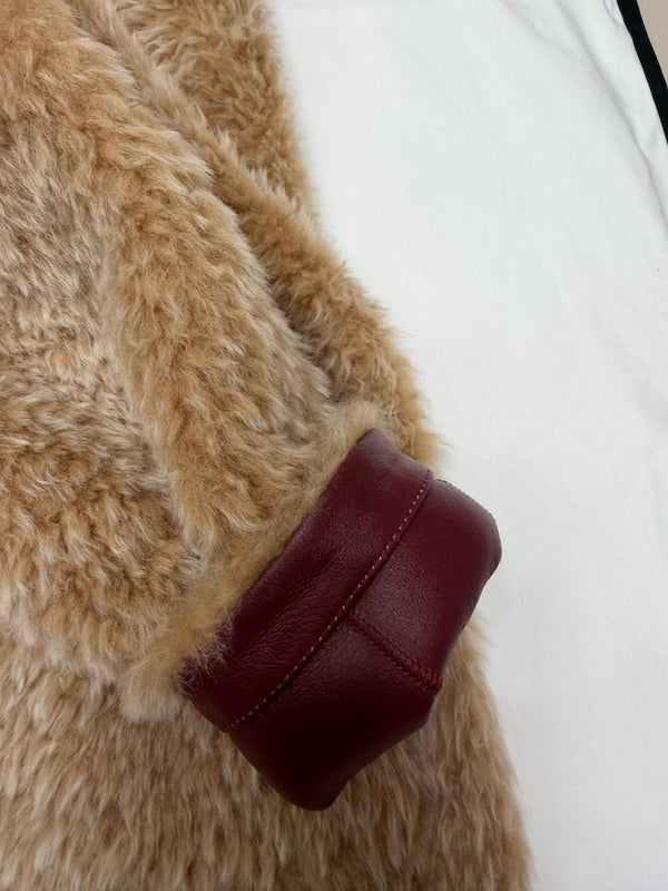 CC 2026 Jacket Camel Lambskin Silk 435597