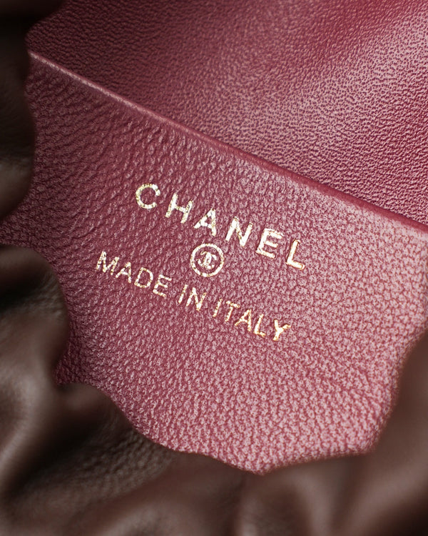 Chanel 2026 Lucky Bag 22cm Coffee Sheepskin