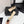 CC 25 Cap-Toe Quilted Mary Janes Beige Sheepskin 352461