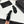 CC Crystal Logo Thong Sandal Black Sheepskin 352475