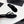 CC Crystal Logo Thong Sandal Black Velvet 352478