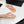 CC Crystal Logo Thong Sandal Salmon Velvet 352481