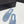 CC Crystal Logo Thong Sandal Light Blue Fabric And Sheepskin352484
