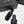 CC 25 Camellia Thong Sandals Black Stone Grain And Sheepskin 368834