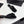 CC 25 Camellia Thong Sandals Black Coarse Glitter Fabric And Sheepskin 368835