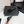 CC 25 Camellia Open Flat Mule Black Stone Grain And Sheepskin 368851