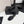 CC 25 Camellia Open Heel Mule Sandals 50mm Black Sheepskin 368855