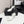 CC 25 Heel Sandals 80mm White Lambskin 368824