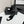 CC Block Slingback Black White Suede 743247