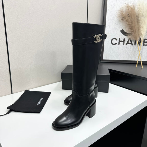 CC FW 2026 Long Boot Black Cowhide 925682
