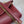 Prada Calypso Bag 19cm Burgundy Sheepskin Leather