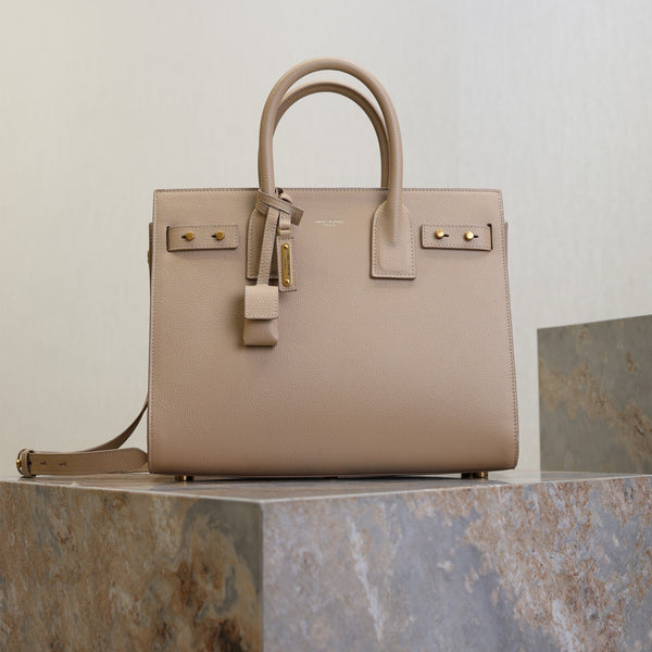 Prada Sac De Jour Nano 32cm Beige Cowhide GHW