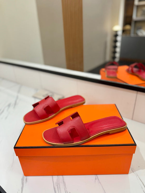 HM Oran Sandal Red Goatskin 294860