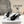 Celine 25C Slingback Pump Black mix Silver Sheepskin 236772