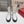 VT ankle boots white black calfskin 174447