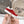 MiuMiu 25 Sneaker Red White Suede Cowhide Fur 535585