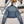 Prada 2025 Three-button Triangle Logo Denim Cropped Jacket Blue Cotton