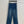 Miu Miu 25 Straight Jeans Blue Cotton