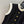 LV 25 Princess Seams Dress Black Polyester Cotton