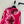 CD 25 Dopamine Dye Pattern Long-sleeved T-Shirt Pink Cotton