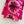 CD 25 Dopamine Dye Pattern Long-sleeved T-Shirt Pink Cotton