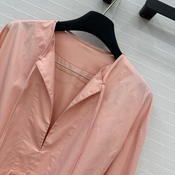 Gucci 25 Shirt Jumpsuit Pink Cotton