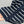 CD 25 Striped Cardigan Black mix White Linen Cashmere