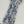 CD 25 Boat Neck Long Skirt Blue White Cotton
